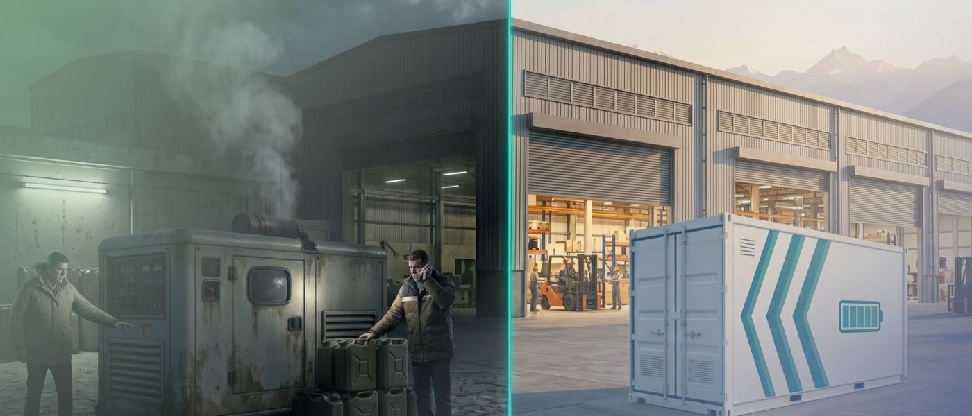 How to Use TurnoVolt's BESS to Save on Electricity for High Diesel Generator Costs as a Factory in Bhiwandi 