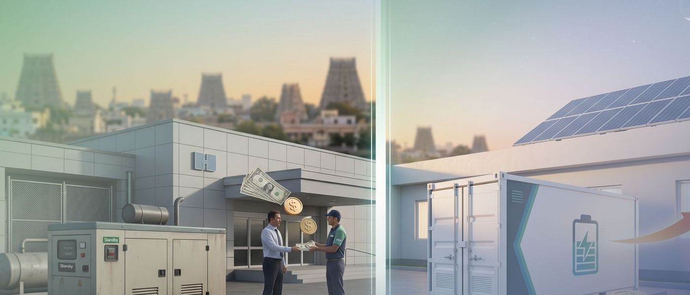 How to Use TurnoVolt's BESS to Save on Electricity as a Hospital in Chennai