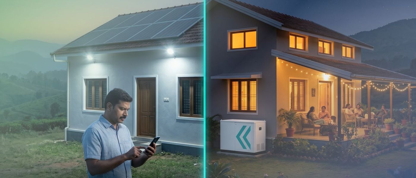 How to Use TurnoVolt's BESS to Make Your Solar Work Through the Night as a Villa in Yelagiri