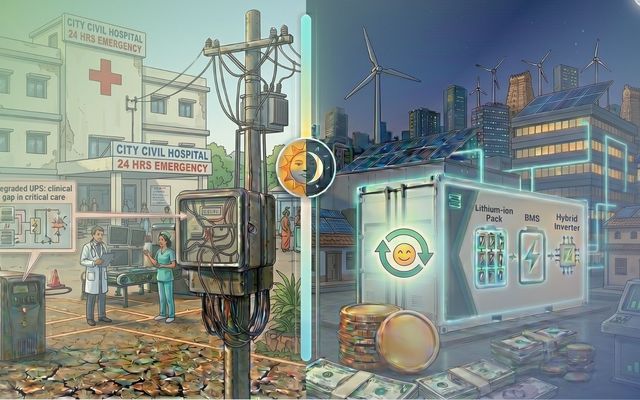 How to Save on Electricity as a Hospital in Madurai for Frequent Power Cuts Using TurnoVolt's BESS