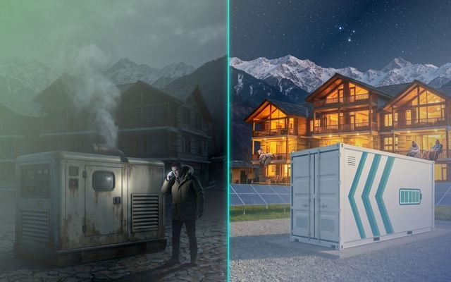 How to Use TurnoVolt's BESS to Save on Electricity as a Hotel in Manali
