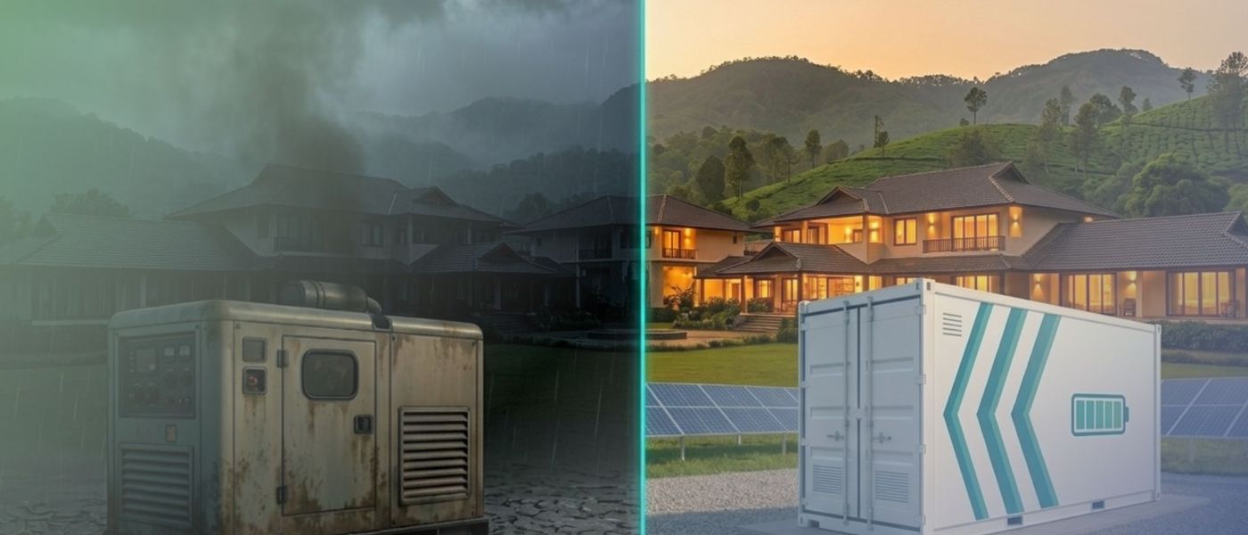 How to Use TurnoVolt's BESS as a Resort in Coorg for Frequent Power Cuts